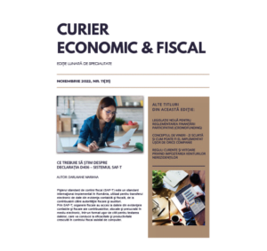 Curier Economic și Fiscal