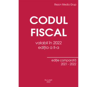 Codul Fiscal – valabil în 2022