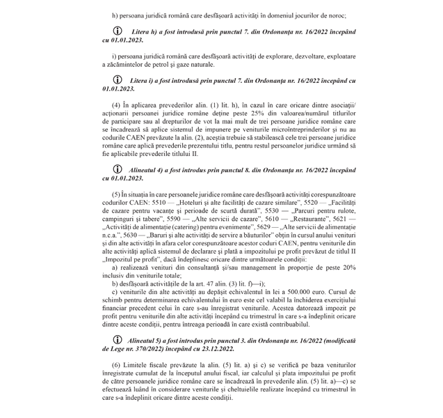 03 Codul Fiscal 2023