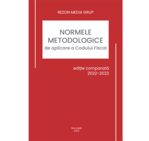 coperta Normele codului fiscal 2023