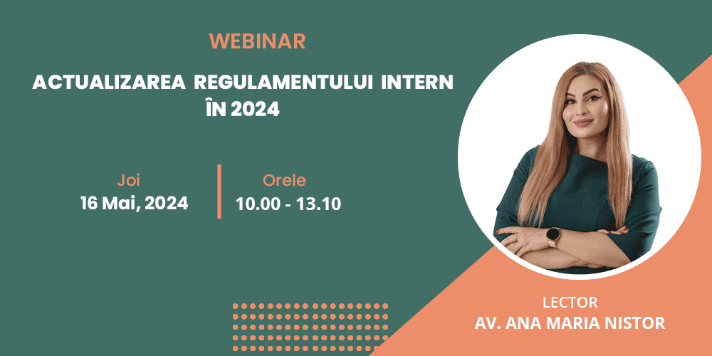 Webinar Regulamentul intern 2024