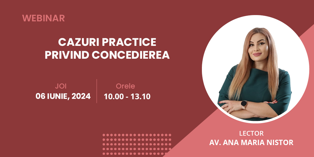 concediere individuala