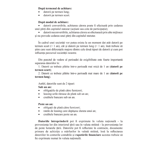 pag 2 Soluții privind Datoriile unei Firme