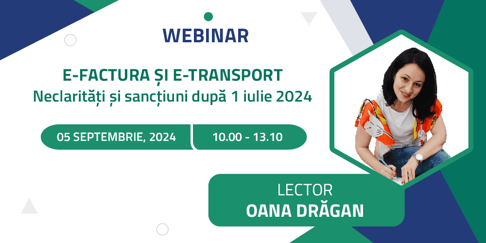 Webinar E-factura- E-transport