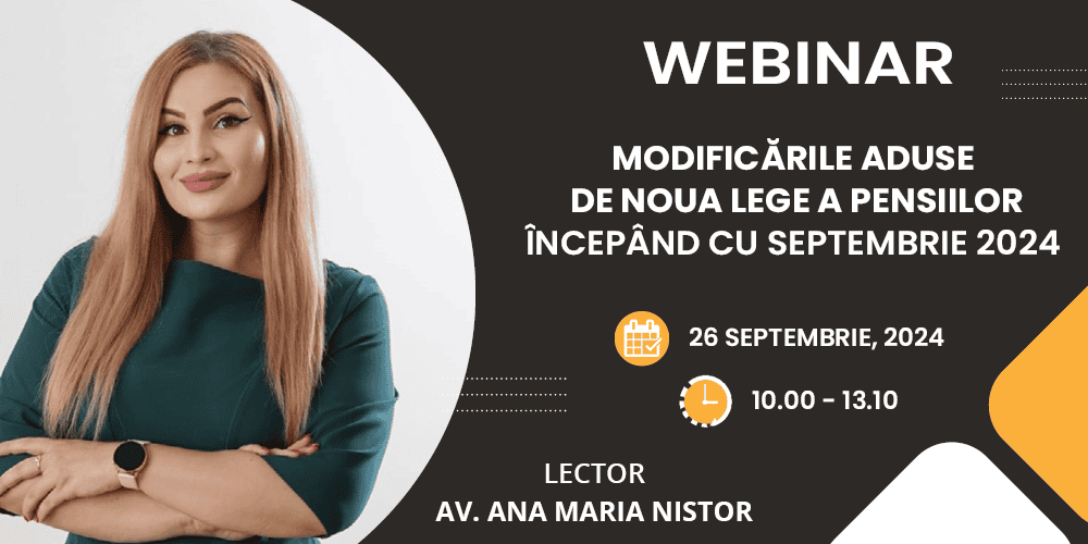 Webinar Legea Pensiilor 2024