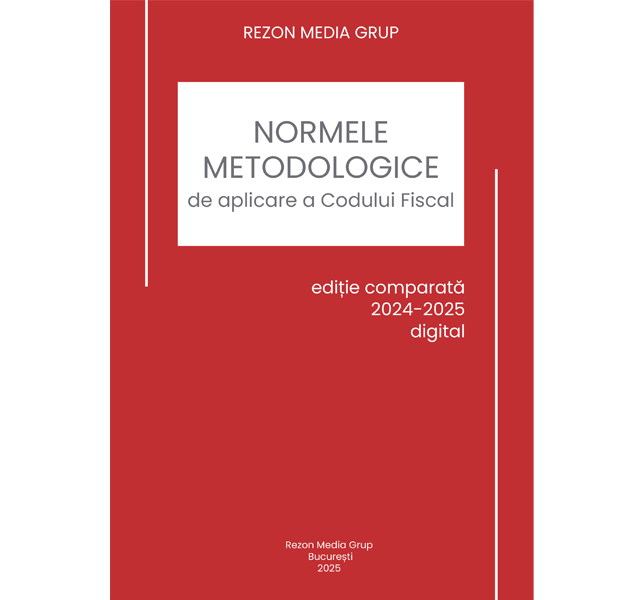 Norme Cod Fiscal 2025