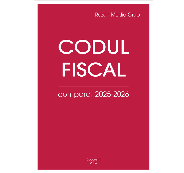 Codul Fiscal comparat 2025-2026