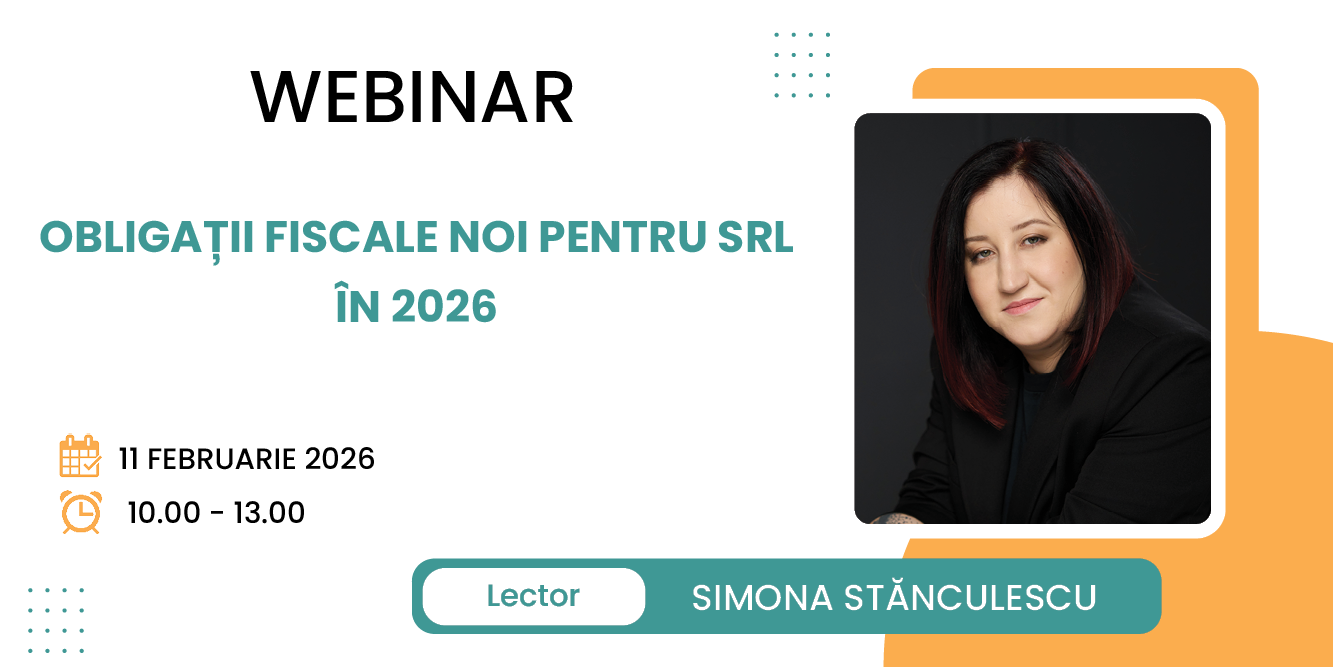Obligatii fiscale SRL 2026