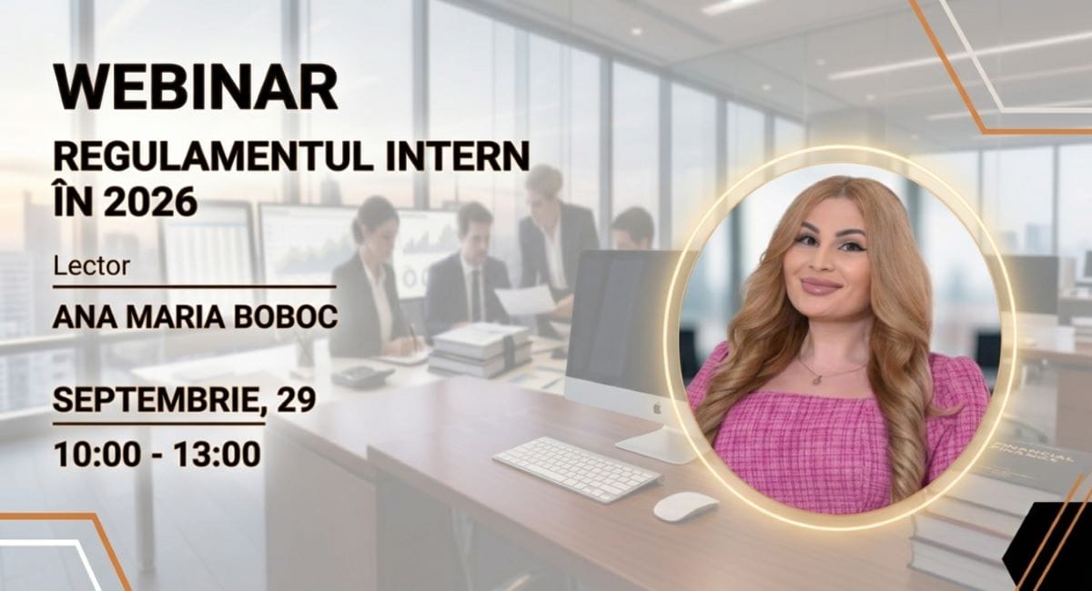 regulamentul intern 2026